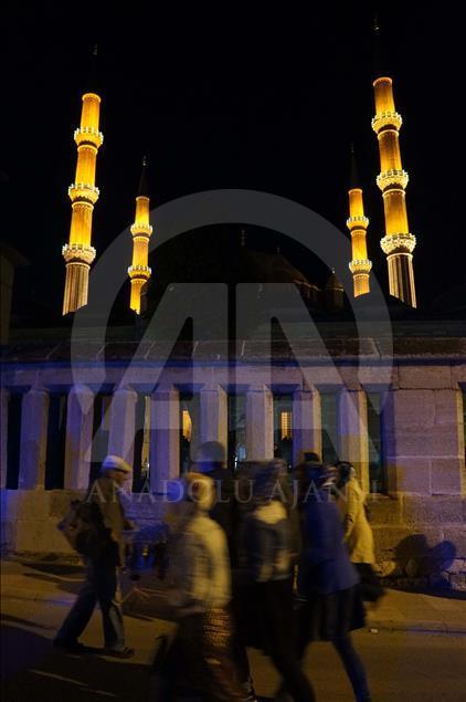Selimiye'de sabah namazını Diyanet İşleri Başkanı Görmez kıldırdı