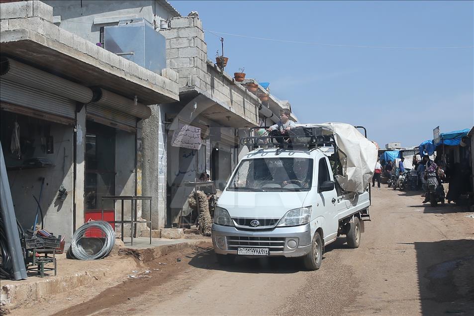 Atme Kampı'nda yaklaşık 80 bin Suriyeli hayatını sürdürüyor
