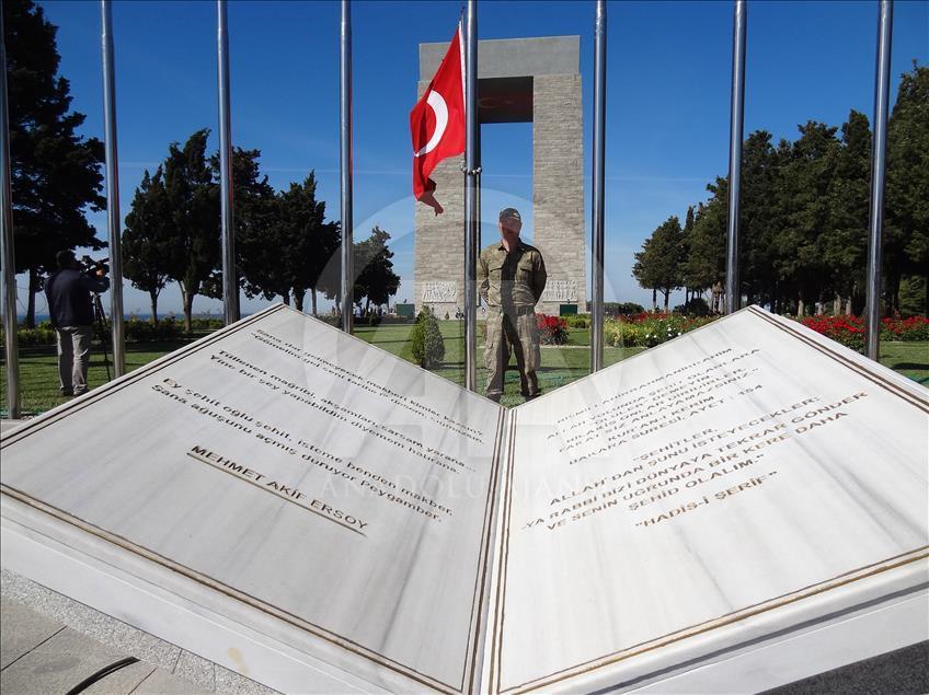 Çanakkale Kara Savaşları'nın 101. yıl dönümü