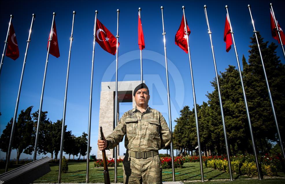 Gelibolu, Çanakkale Kara Savaşları'nın 101. yılı