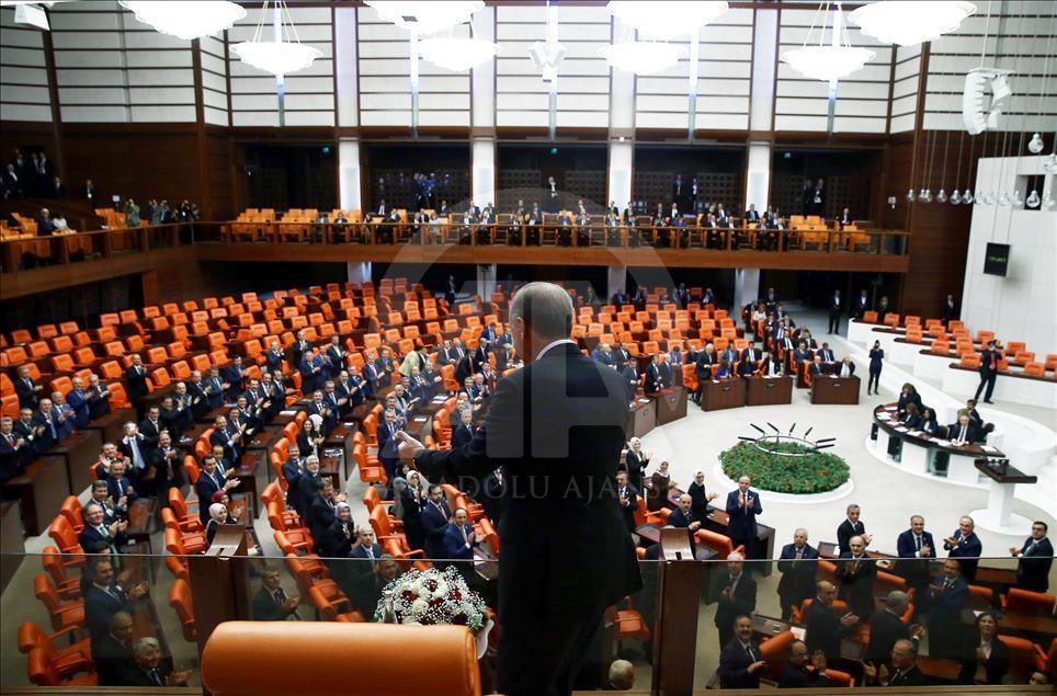 Cumhurbaşkanı Erdoğan TBMM'de