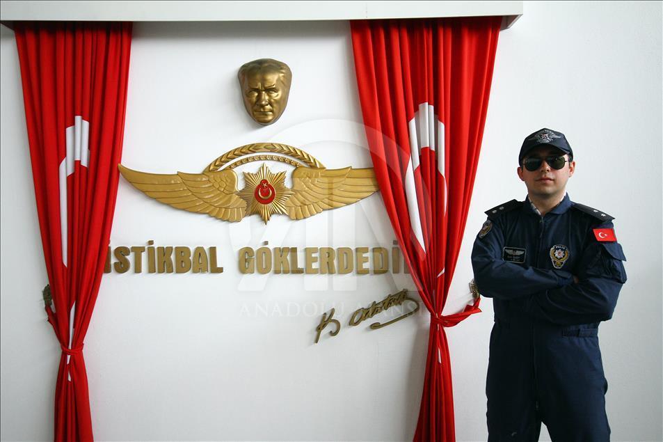 Asayişin havadaki gözü: "Gökyüzü polisleri"