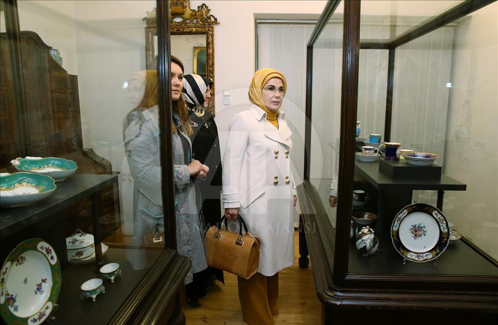 Emine Erdoğan, Hırvatistan'da müze ziyaret etti