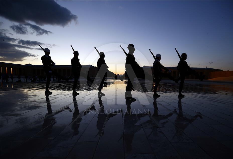 Anıtkabir'de akşam fotoğraf çekimi etkinliği