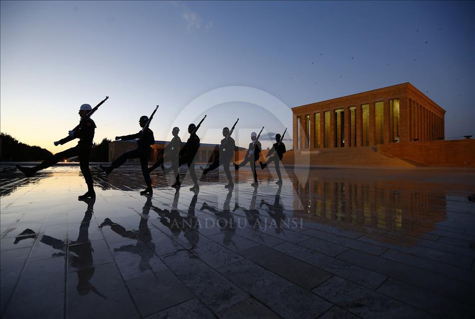 Anıtkabir'de akşam fotoğraf çekimi etkinliği