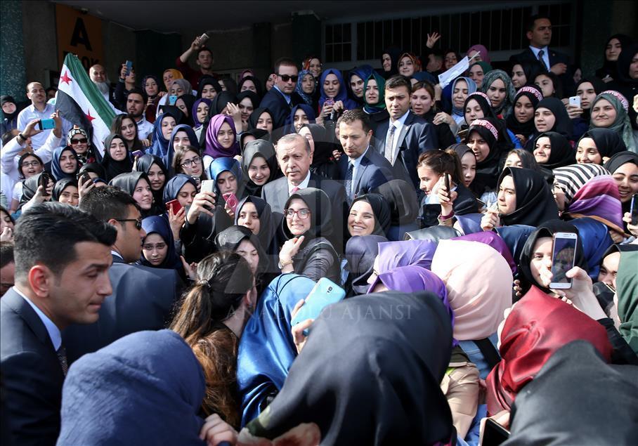 Cumhurbaşkanı Erdoğan İstanbul'da