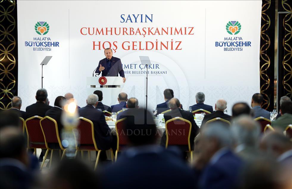 Cumhurbaşkanı Erdoğan Malatya'da