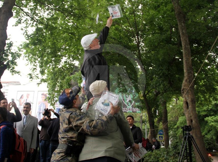 Asırlık ağaçlar "kitap açtı"