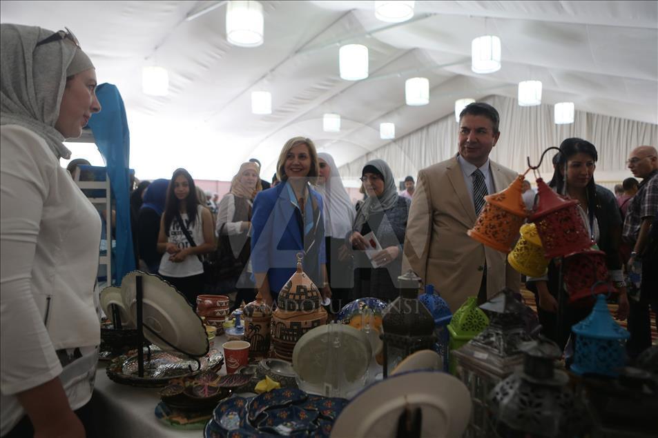 Ürdün'de Türk ürünleri sergilendi