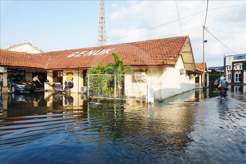 Floods in Indonesia's Semarang