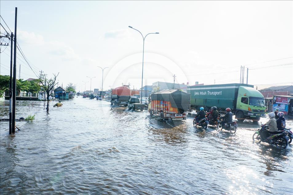 Floods in Indonesia's Semarang