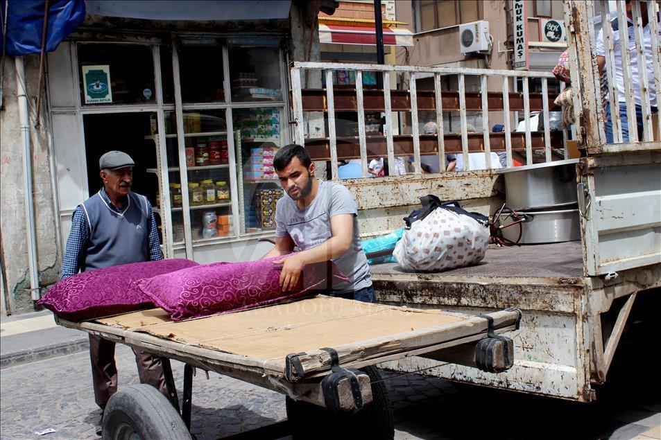 Terör mağduru aileler aylar sonra evlerine döndü