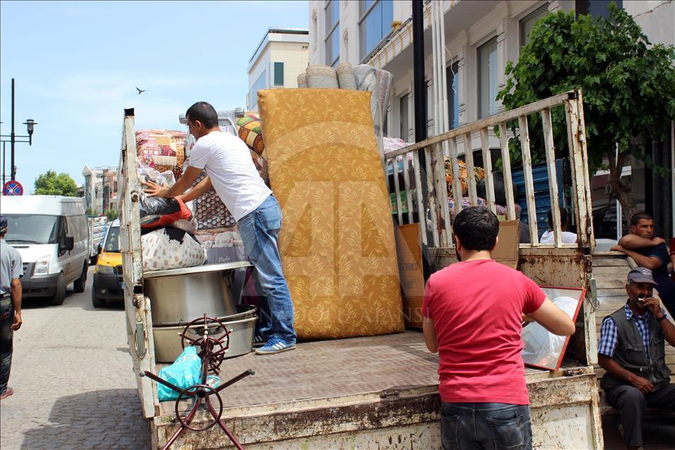 Terör mağduru aileler aylar sonra evlerine döndü