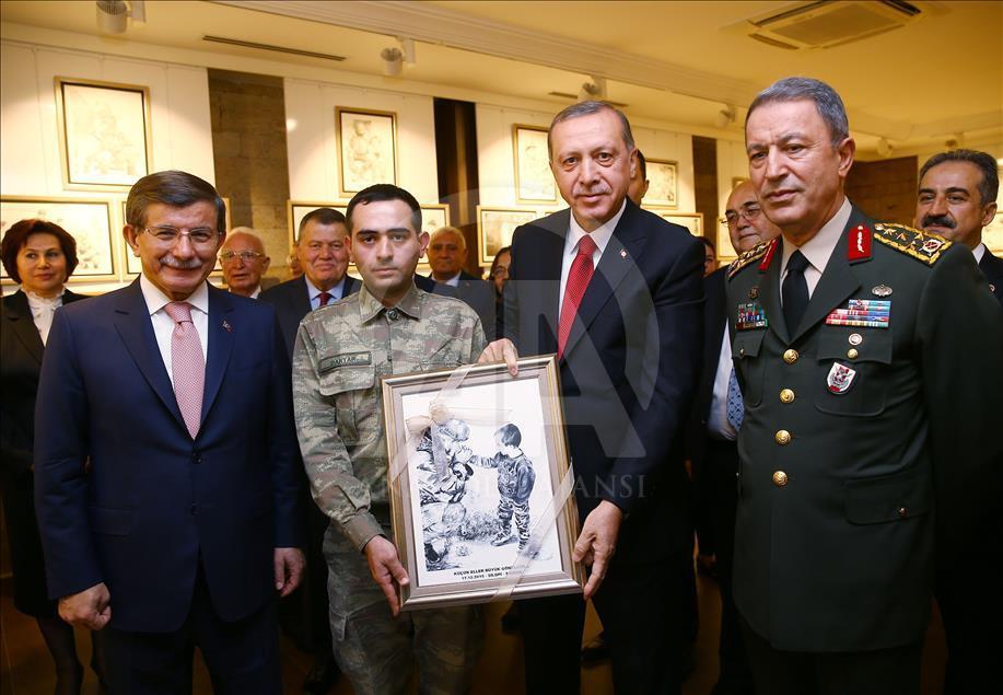 Sancar'ın Nobel Ödülü'nü Anıtkabir'e takdim töreni