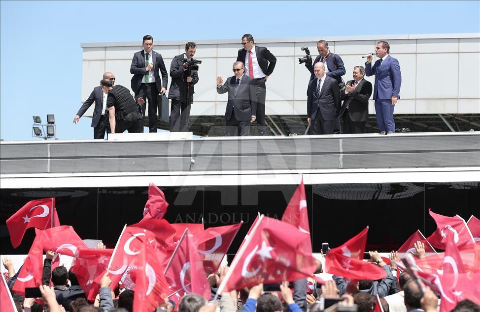 Cumhurbaşkanı Erdoğan Trabzon'da