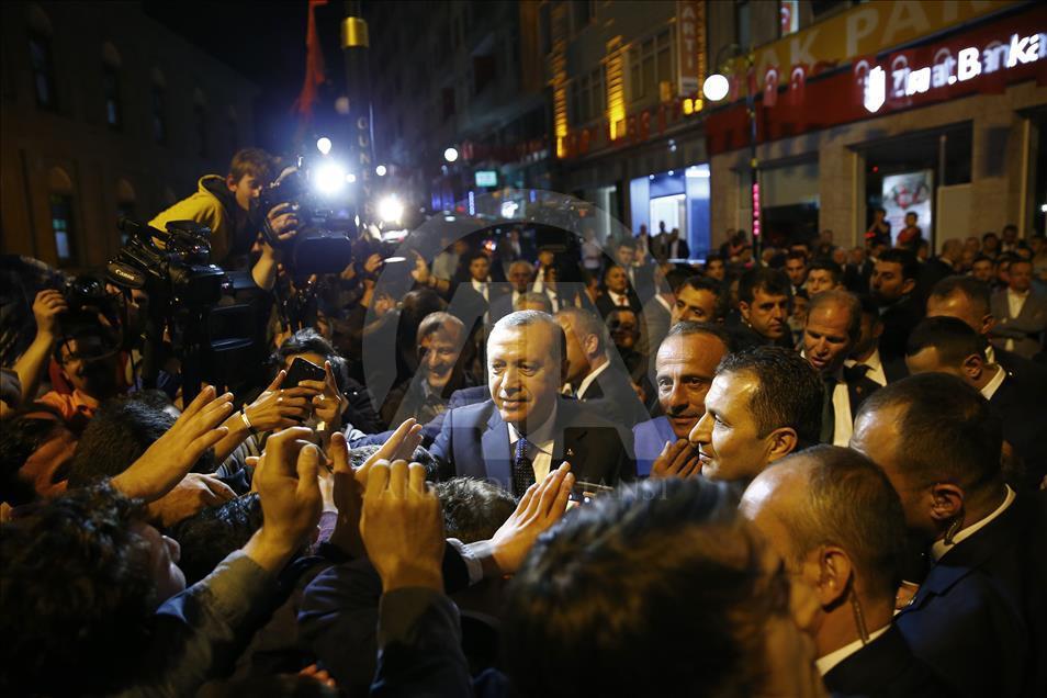 Cumhurbaşkanı Erdoğan, Rize'de