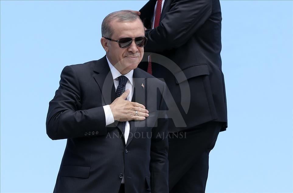 Cumhurbaşkanı Erdoğan Trabzon'da
