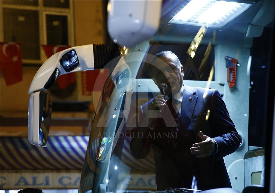 Cumhurbaşkanı Erdoğan, Rize'de