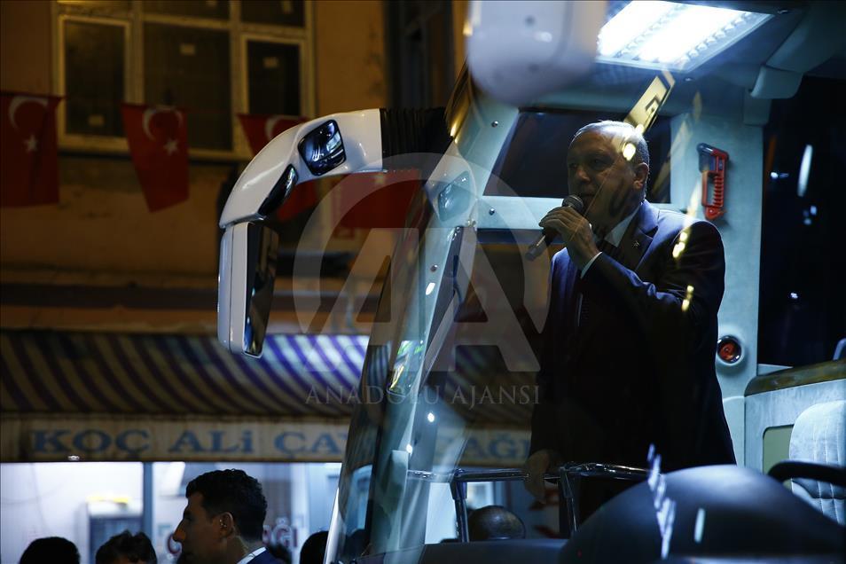 Cumhurbaşkanı Erdoğan, Rize'de