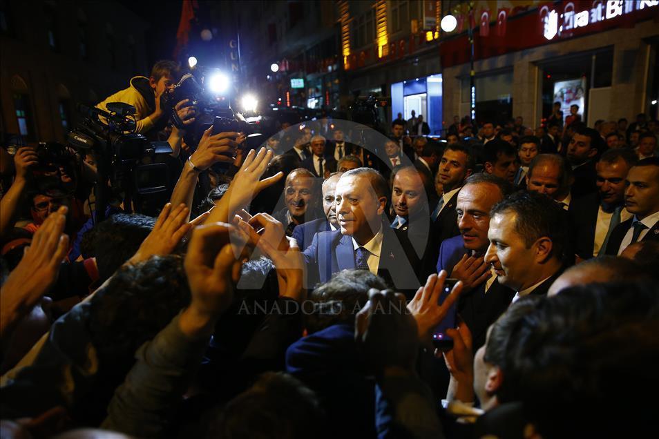 Cumhurbaşkanı Erdoğan, Rize'de