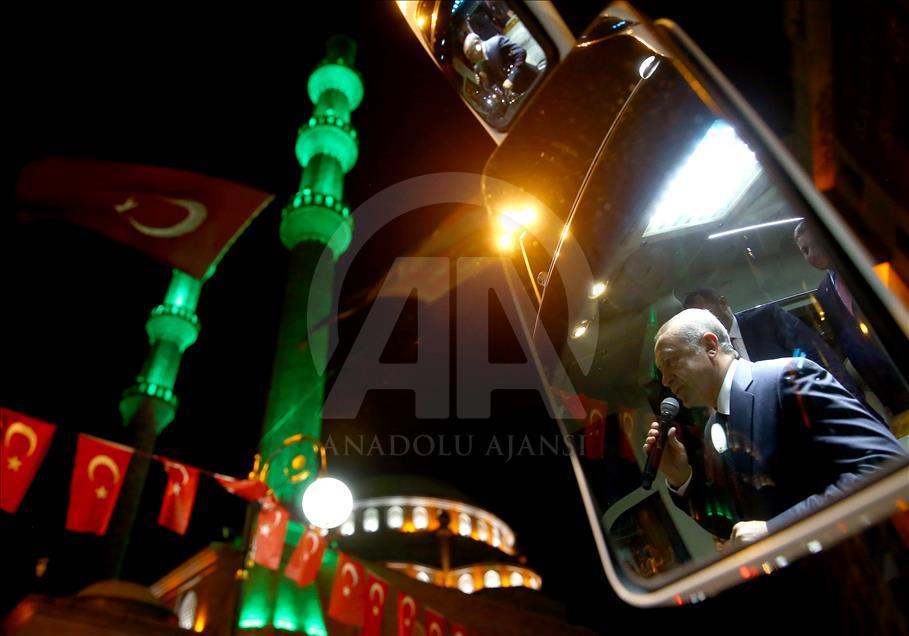 Cumhurbaşkanı Erdoğan, Rize'de