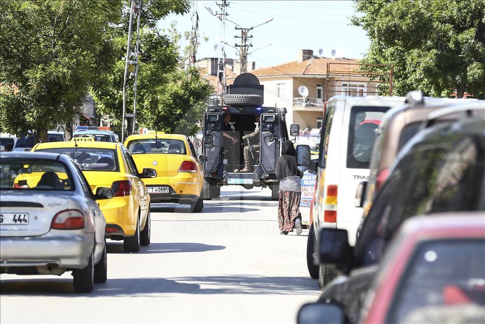 Başkentte asayiş uygulaması