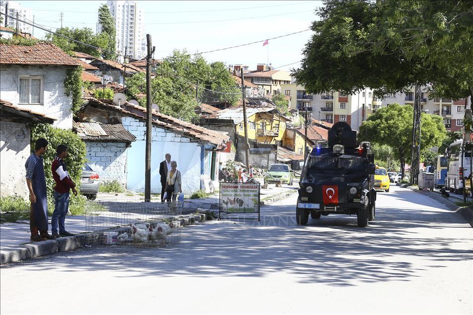 Başkentte asayiş uygulaması