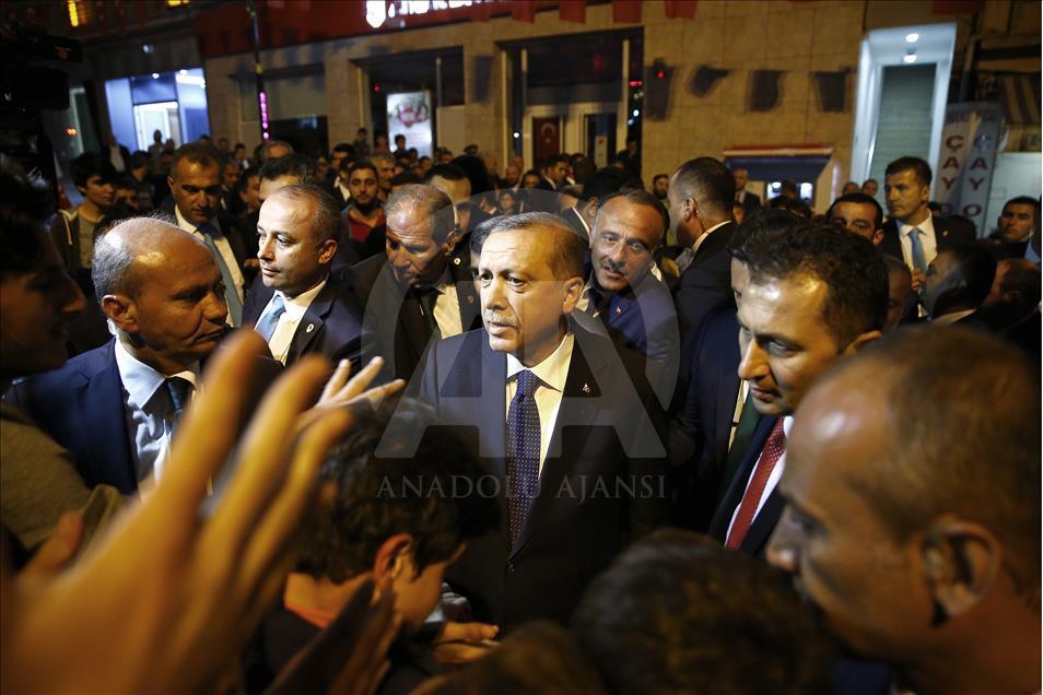 Cumhurbaşkanı Erdoğan, Rize'de