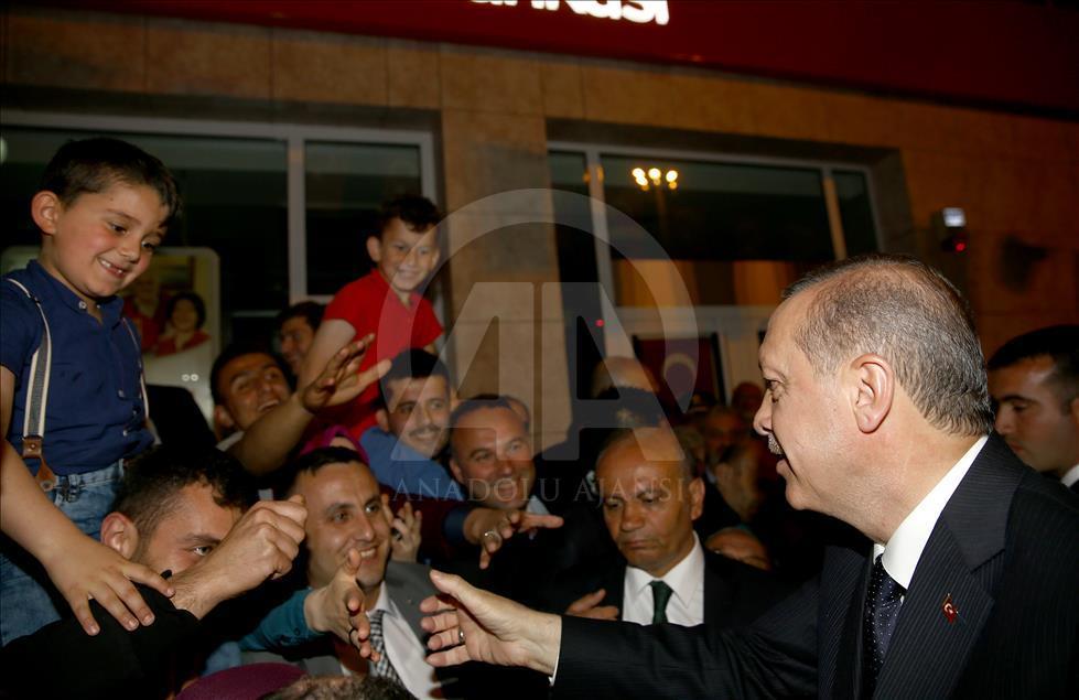 Cumhurbaşkanı Erdoğan, Rize'de