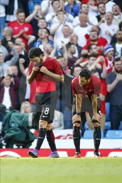 England vs Turkey friendly match
