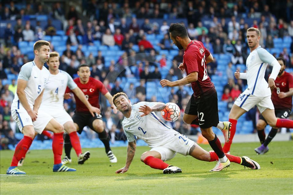 England vs Turkey friendly match