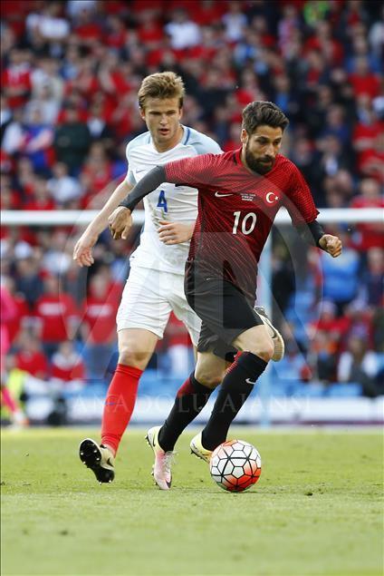 England vs Turkey friendly match