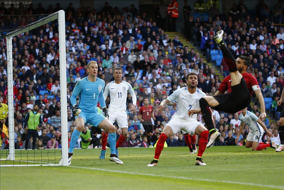 England vs Turkey friendly match
