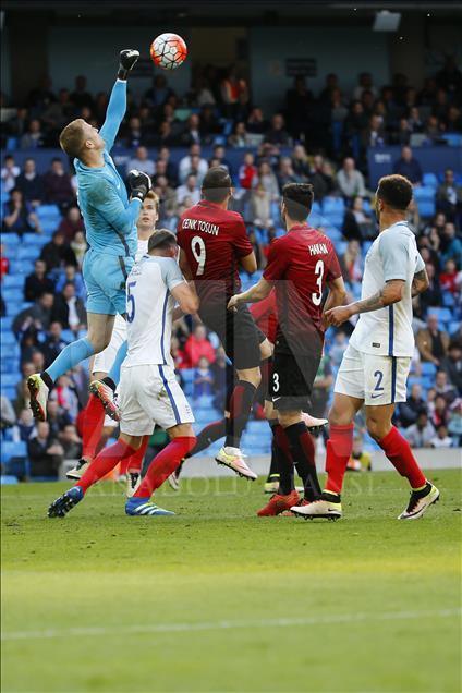 England vs Turkey friendly match