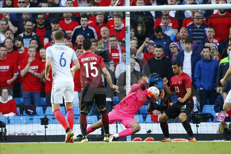 England vs Turkey friendly match