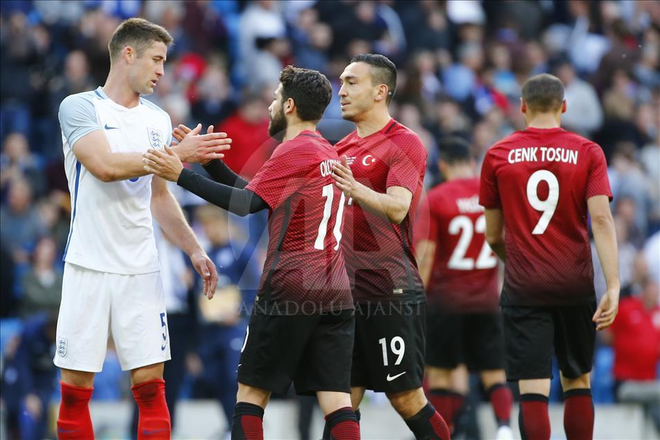 England vs Turkey friendly match