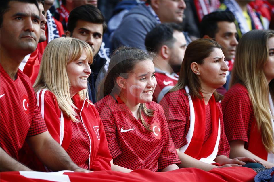 England vs Turkey friendly match