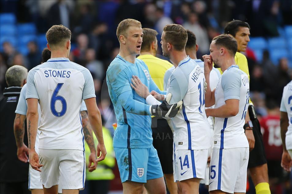 England vs Turkey friendly match