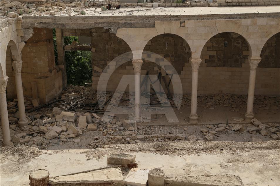 Suriye'deki enkaz yığını "Kafr Zita" 