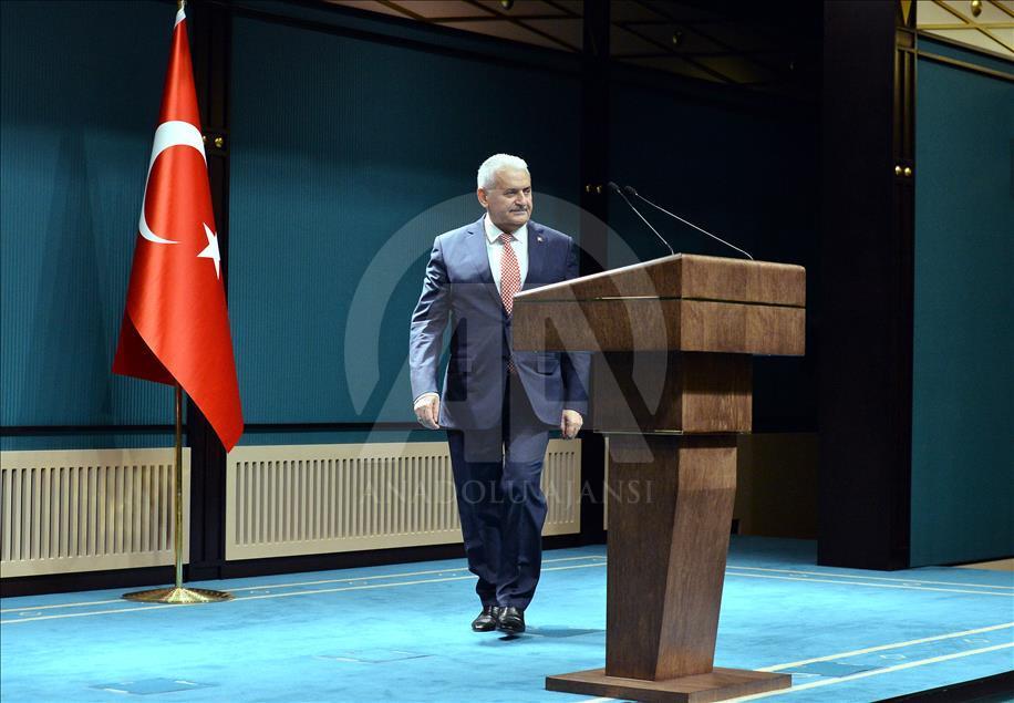 Başbakan Yıldırım 65. Hükümeti açıkladı