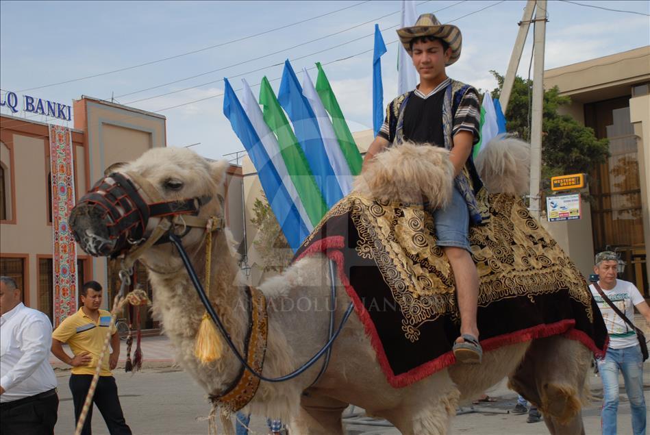 Özbekistan'da İpek ve Baharat Festivali başladı