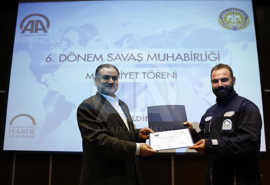 Savaş muhabirleri zorlu koşullara hazır