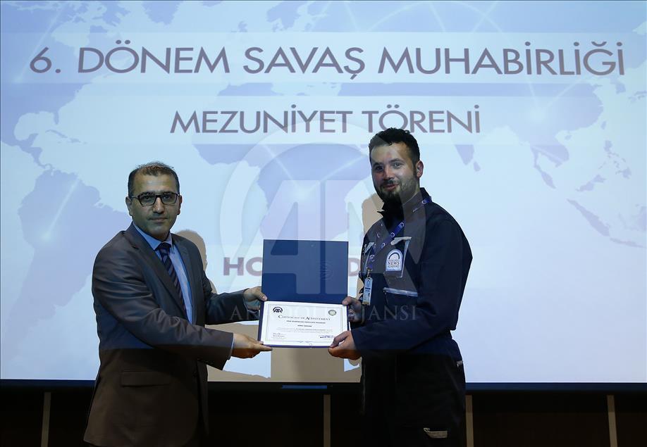 Savaş muhabirleri zorlu koşullara hazır