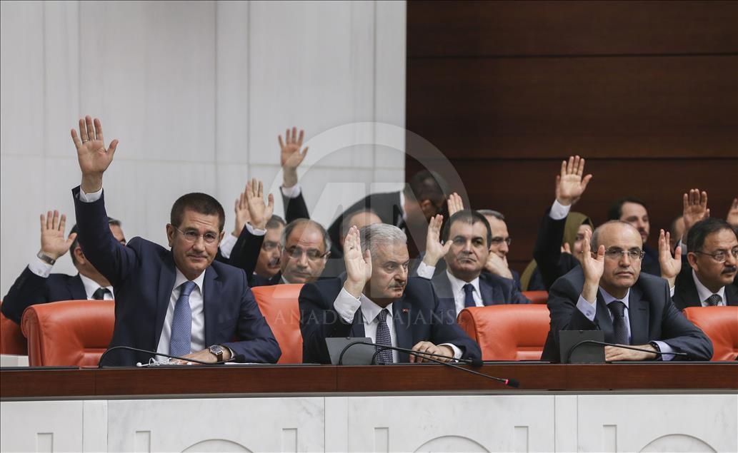 65. Hükümet güvenoyu aldı