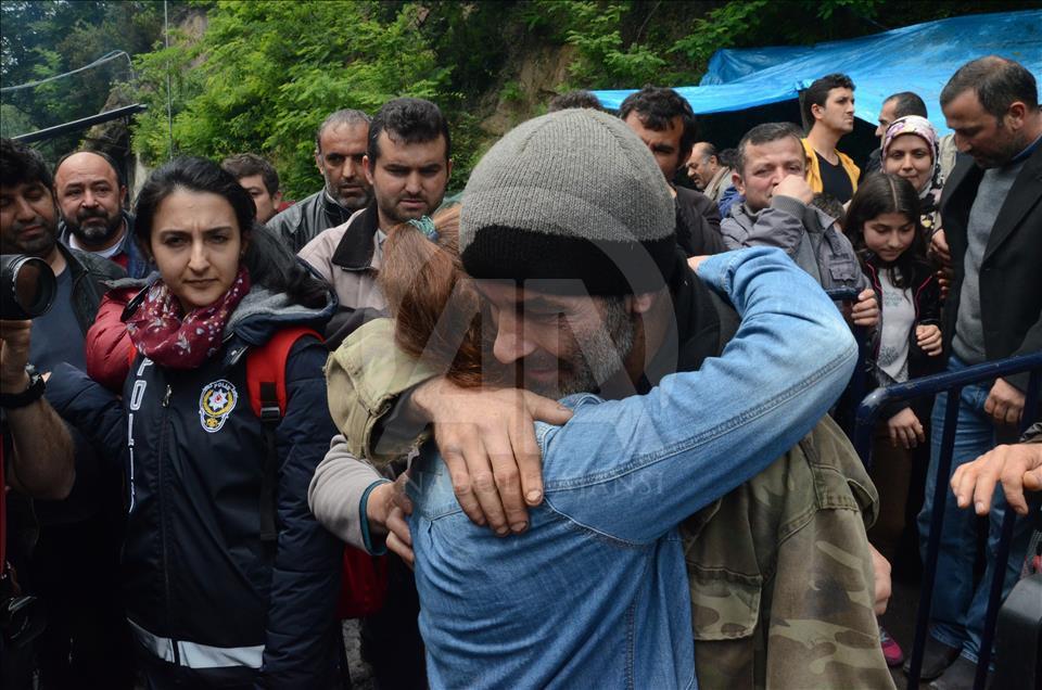 Zonguldak'ta maden işçileri maaş eylemine son verdi