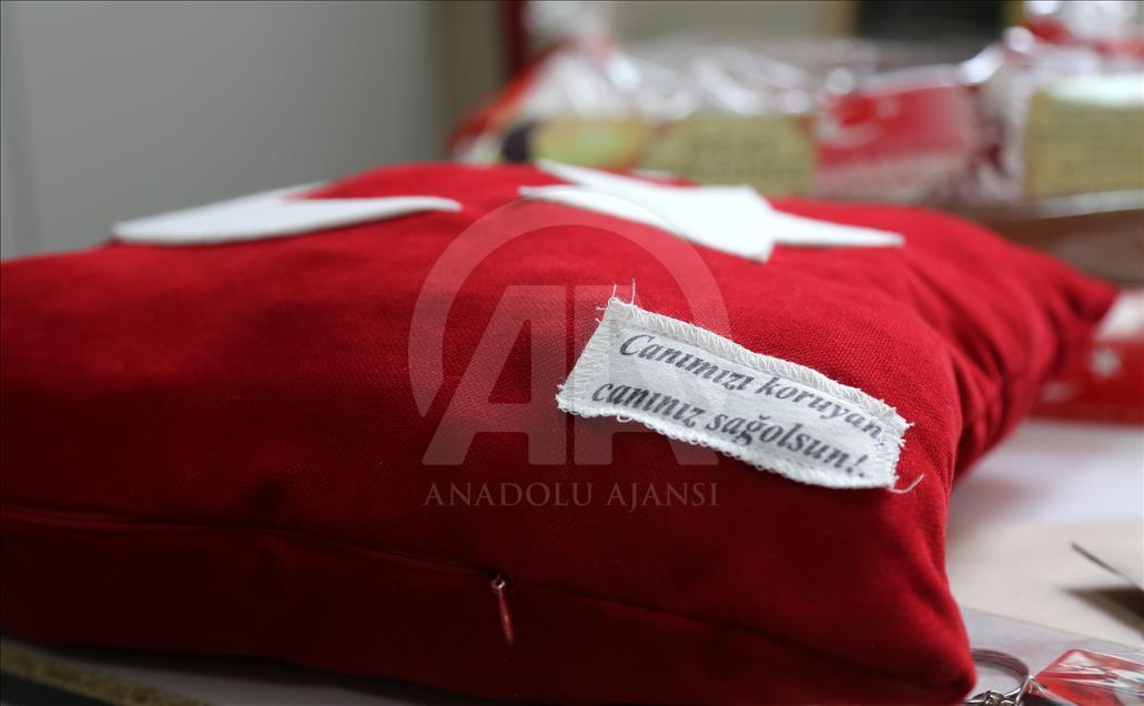 "Özel" öğrencilerden güvenlik güçlerine "özel" hediyeler