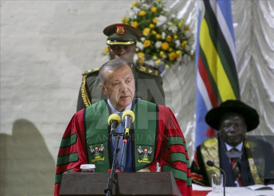 Cumhurbaşkanı Erdoğan, Uganda'da