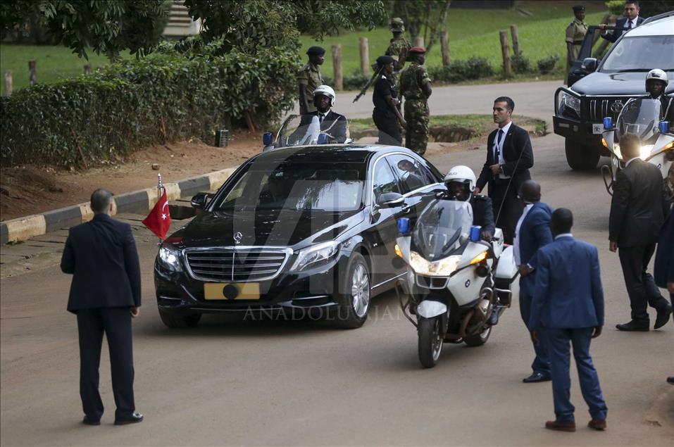 Cumhurbaşkanı Erdoğan, Uganda'da