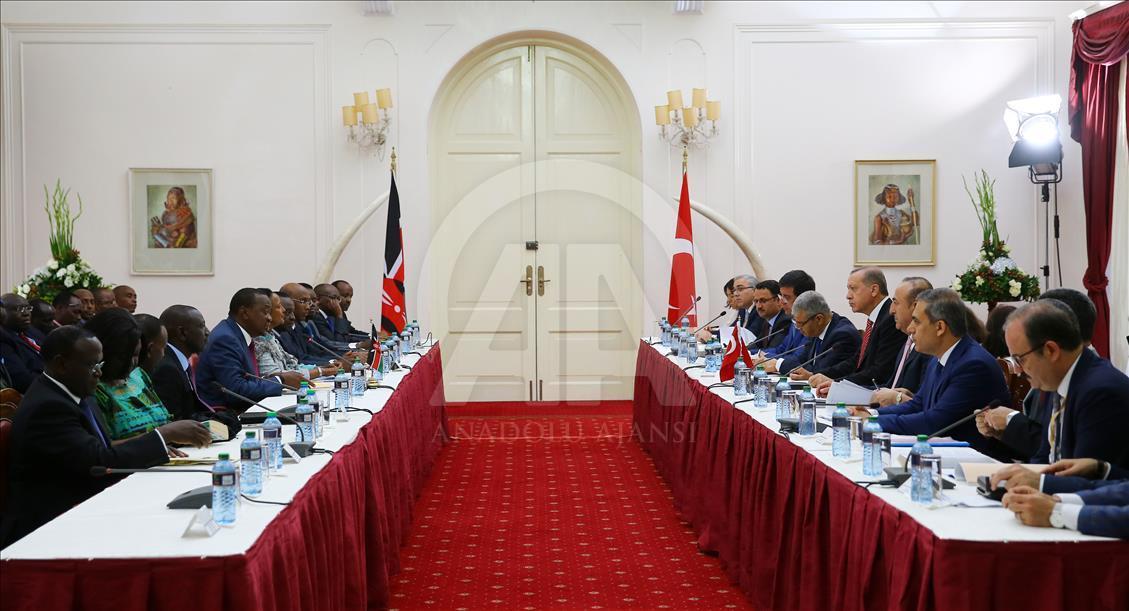 Cumhurbaşkanı Erdoğan Kenya'da
