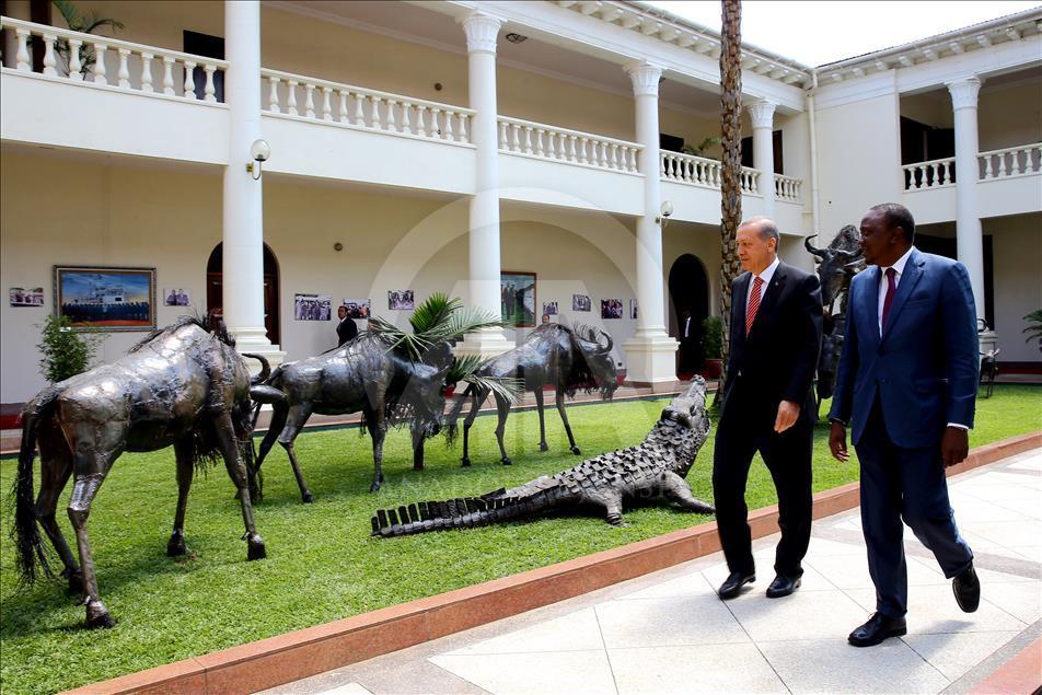 Cumhurbaşkanı Erdoğan Kenya'da